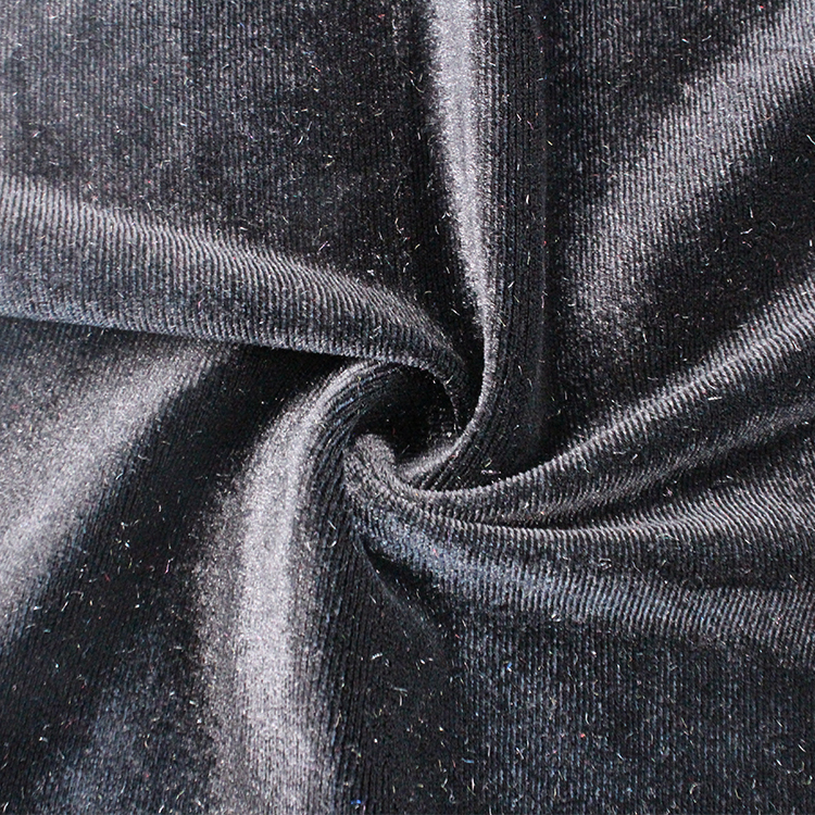 Crush Velvet Fabric Polyester Korean Crush Velvet Fabric For Dress